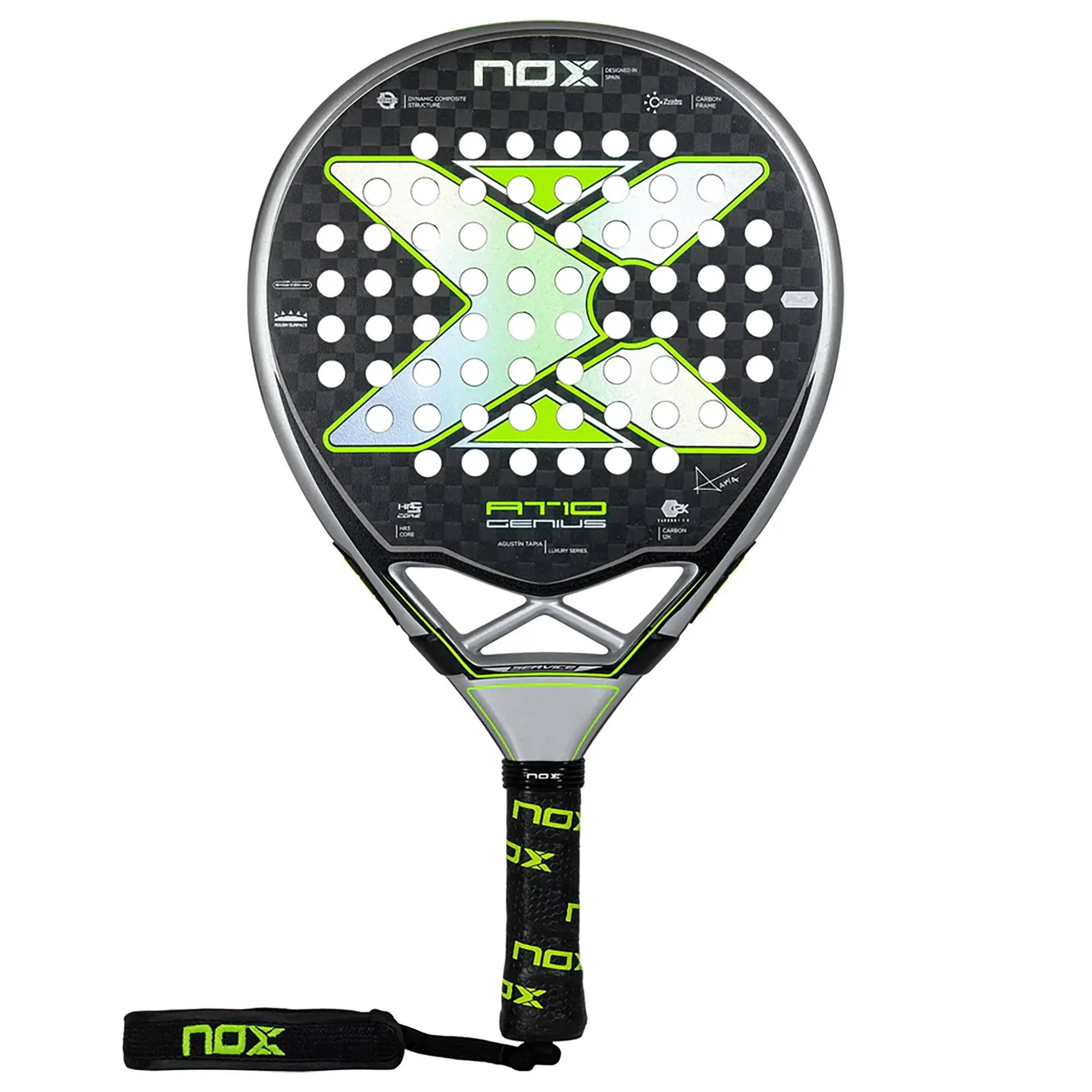 NOX Padel Racket AT10 Genius 12K 2023 Agustin Tapia Racket Shop