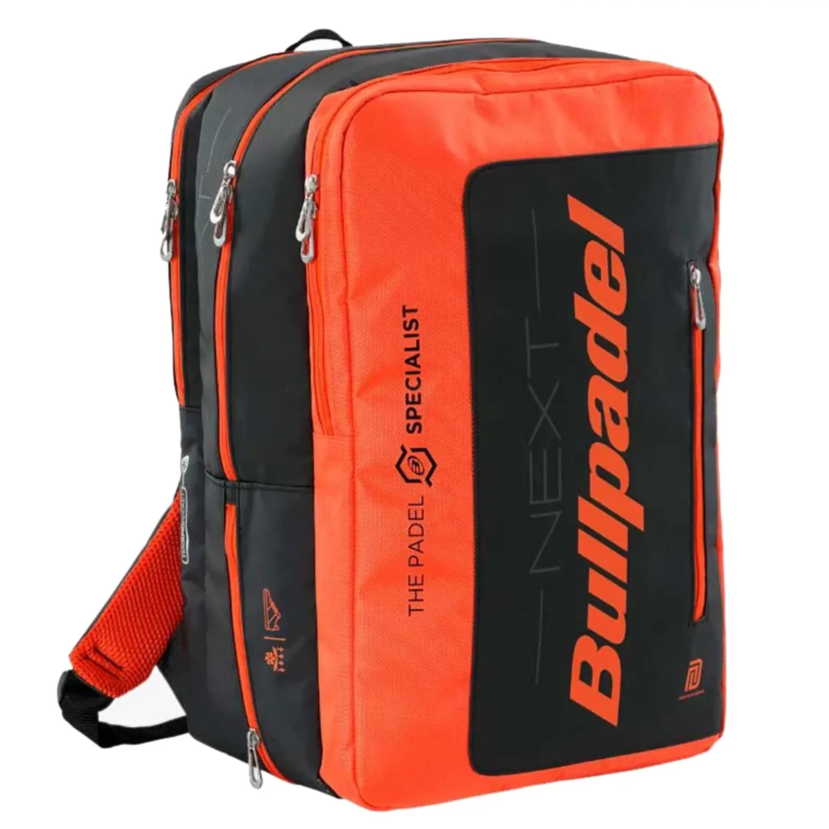 BULLPADEL Backpack Next BPM 22008 BLACK - RacketShop.ae buy Padel Rackets, padel shoes, padel bag, padel equipment, padel ball, padel clothes, Best Price, Express delivery. Racket shop Padel Store in Dubai