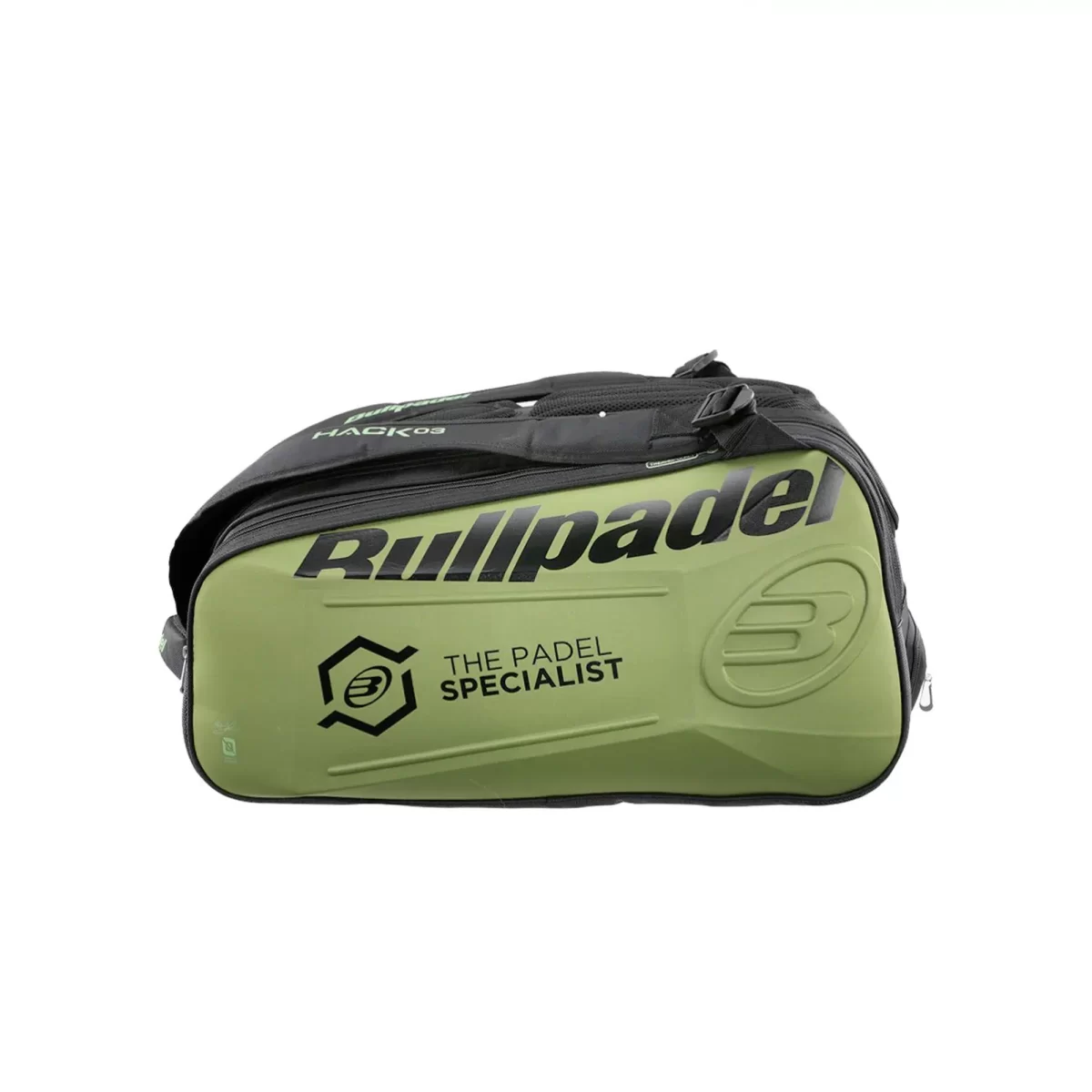 BULLPADEL Bag BPP 23012 Hack Khaki 2 - RacketShop.ae buy Padel Rackets, padel shoes, padel bag, padel equipment, padel ball, padel clothes, Best Price, Express delivery. Racket shop Padel Store in Dubai