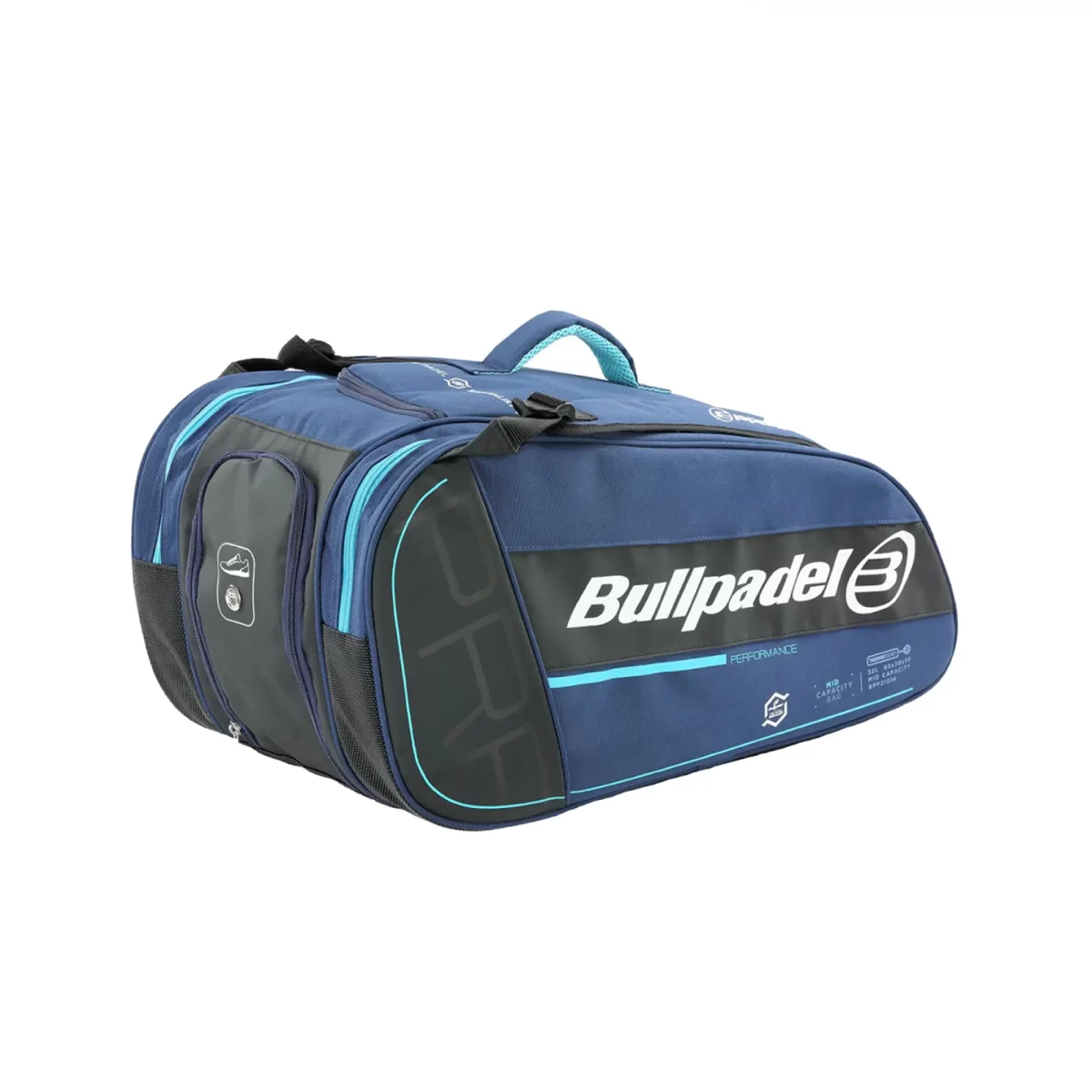 BULLPADEL Bag Performance BPP 22014 Navy Blue 2 - RacketShop.ae buy Padel Rackets, padel shoes, padel bag, padel equipment, padel ball, padel clothes, Best Price, Express delivery. Racket shop Padel Store in Dubai