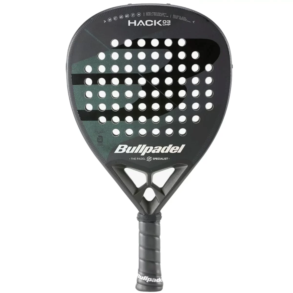 BULLPADEL Racket Hack 03 Comfort 2023 1 - RacketShop.ae buy Padel Rackets, padel shoes, padel bag, padel equipment, padel ball, padel clothes, Best Price, Express delivery. Racket shop Padel Store in Dubai