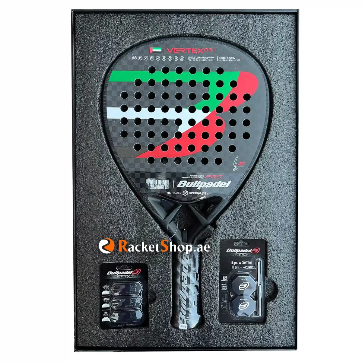 BULLPADEL Racket Vertex 03 LTD UAE 2023 5 - RacketShop.ae buy Padel Rackets, padel shoes, padel bag, padel equipment, padel ball, padel clothes, Best Price, Express delivery. Racket shop Padel Store in Dubai