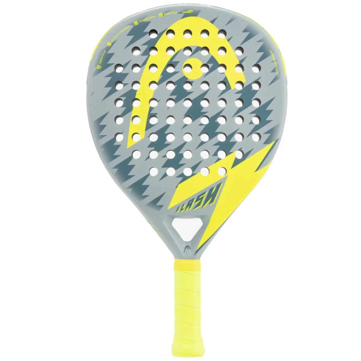 HEAD Flash Iced Grey PADEL RACKET 1