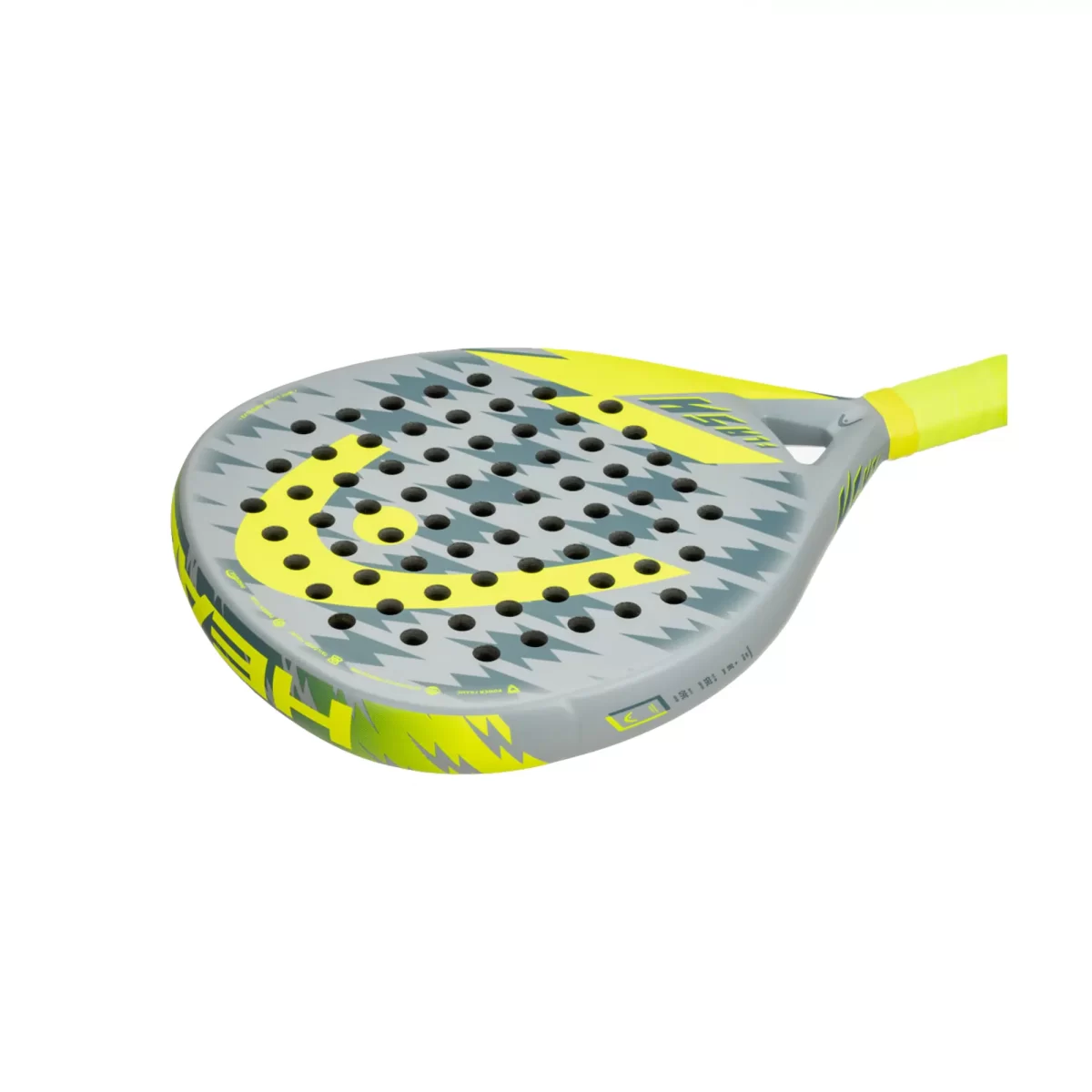 HEAD Flash Iced Grey PADEL RACKET 4