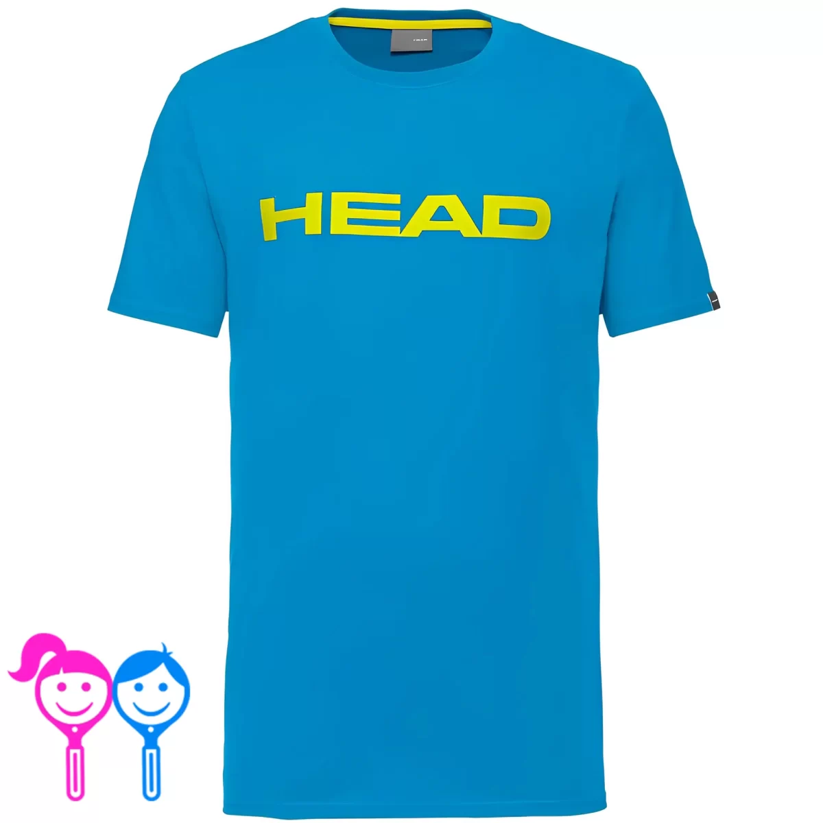 HEAD Padel Junior Tshirt Club IVAN Blue 1