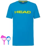 HEAD Padel Junior Tshirt Club IVAN Blue 1
