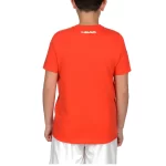 HEAD Padel Junior Tshirt Typo Orange 4
