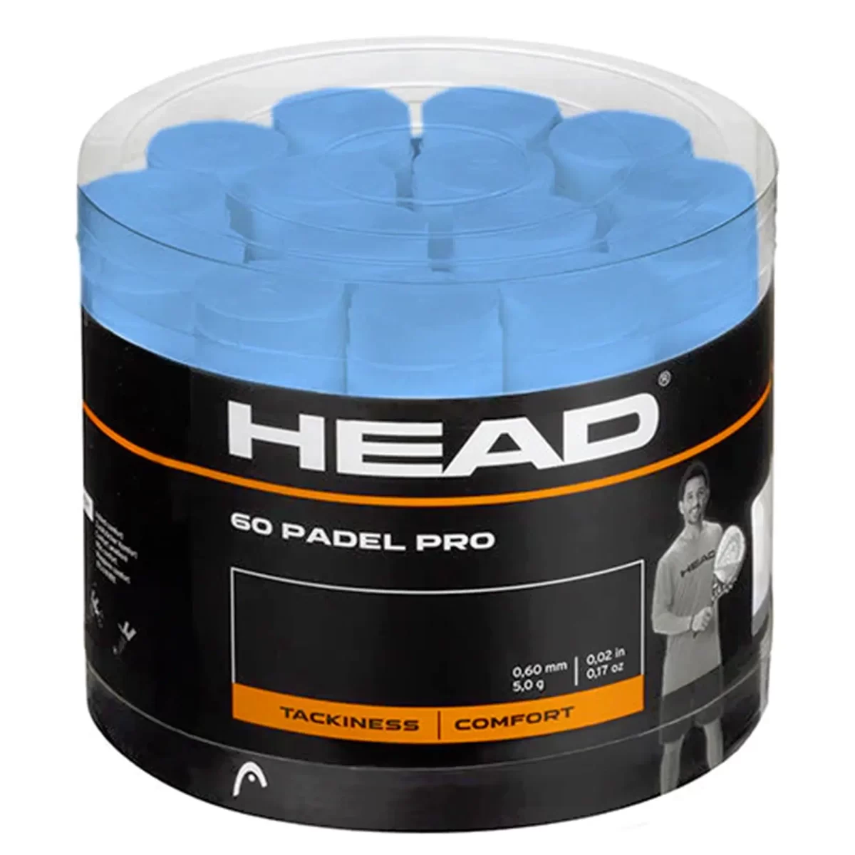 HEAD Padel Pro Overgrip Xtreme Soft 60 Pcs Display Box