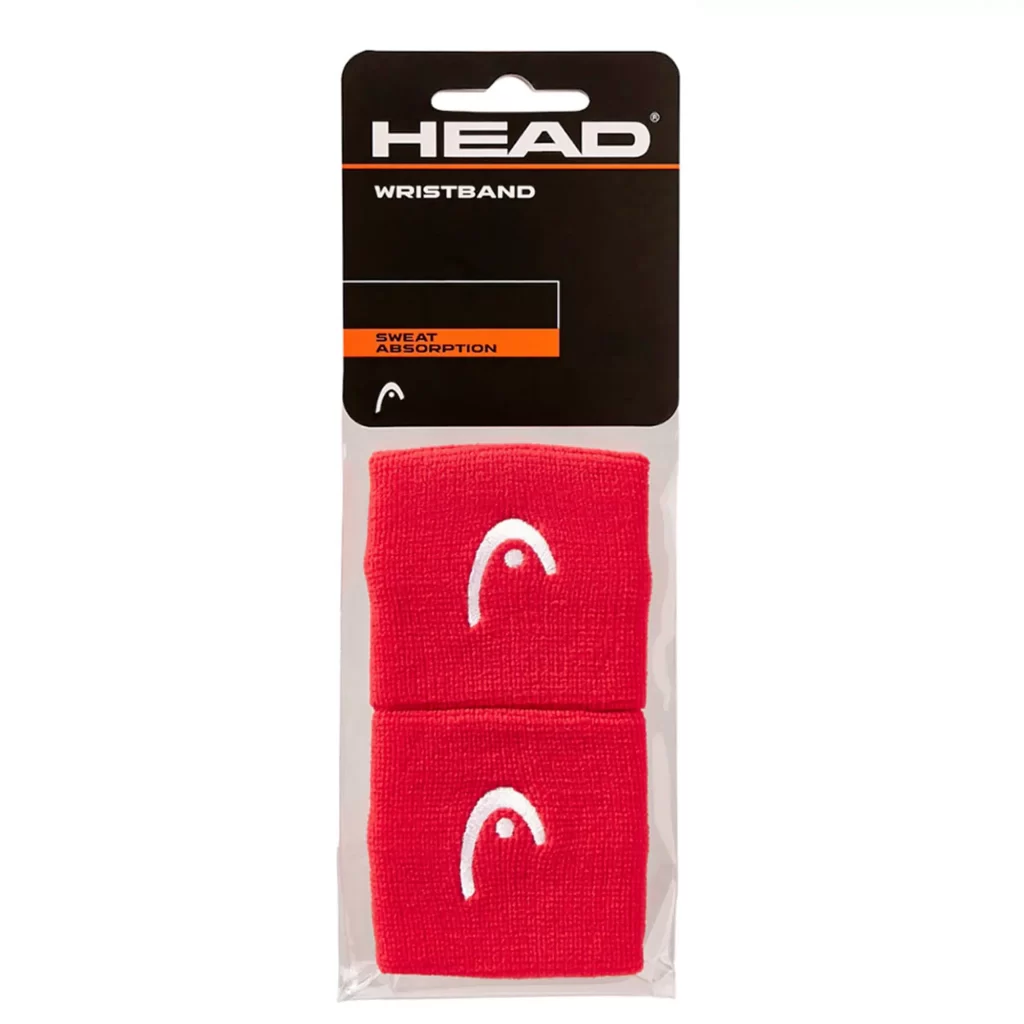 HEAD Wristband 2.5 Red
