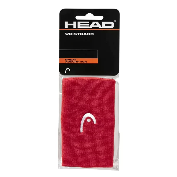 HEAD Wristband 5 Red