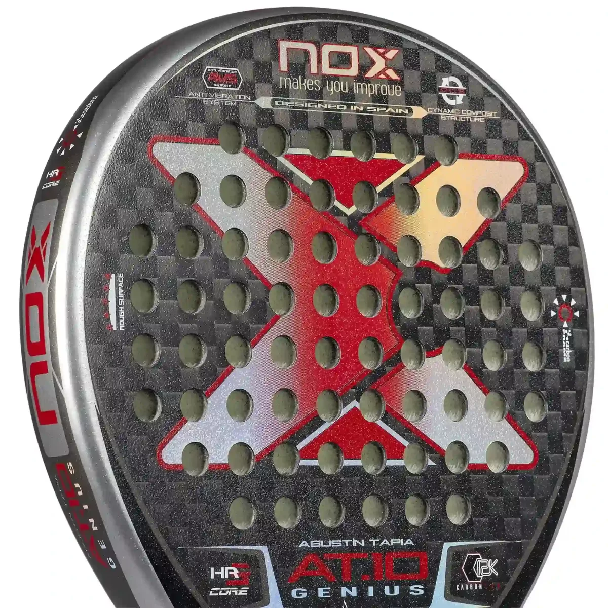 NOX Padel Racket AT10 Genius The Racket Of Agustin Tapia 3