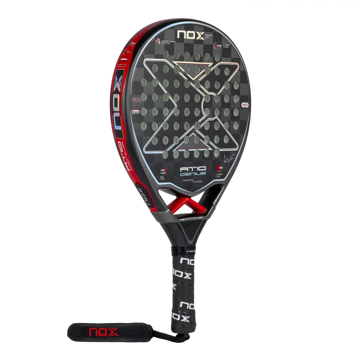 NOX Padel Racket AT10 Luxury Genius 18K 2023 The Racket Of Agustin Tapia 2 - RacketShop.ae buy Padel Rackets, padel shoes, padel bag, padel equipment, padel ball, padel clothes, Best Price, Express delivery. Racket shop Padel Store in Dubai