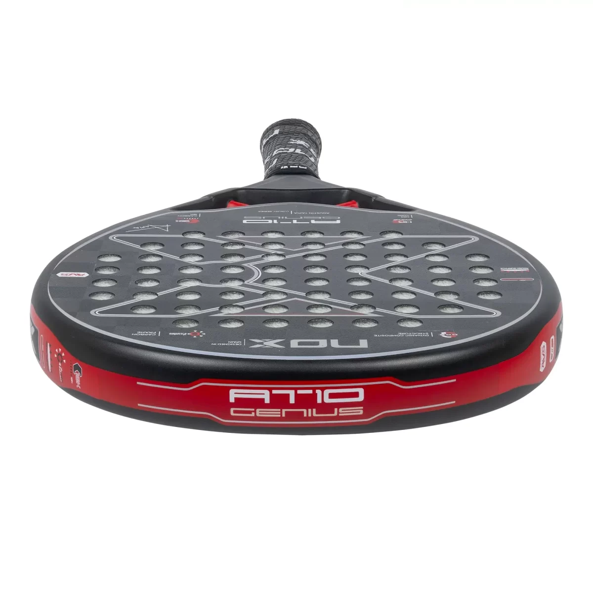 NOX Padel Racket AT10 Luxury Genius 18K 2023 The Racket Of Agustin Tapia 4 - RacketShop.ae buy Padel Rackets, padel shoes, padel bag, padel equipment, padel ball, padel clothes, Best Price, Express delivery. Racket shop Padel Store in Dubai