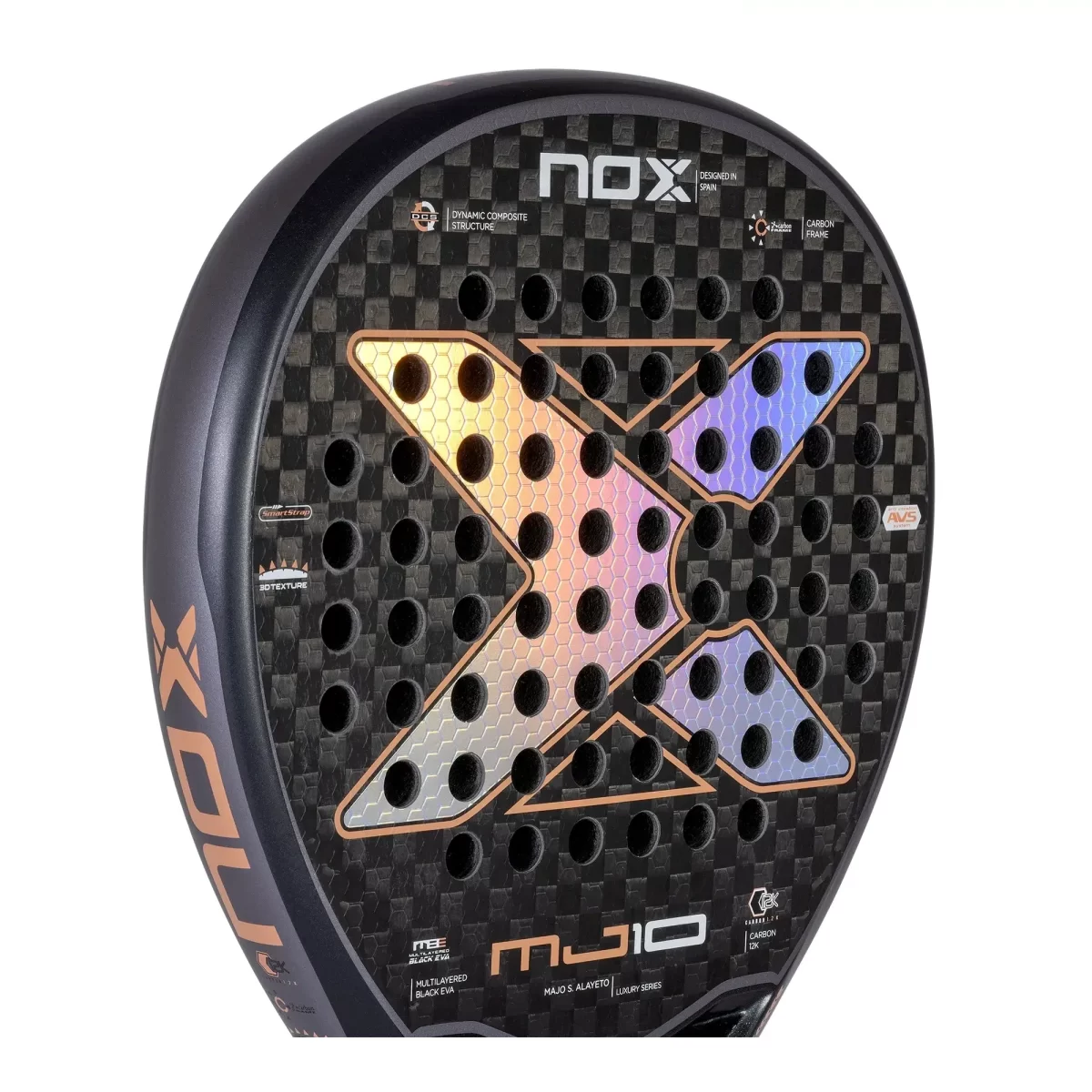 NOX Padel Racket MJ10 Luxury 2023 The Racket Of Majo Alayeto 4