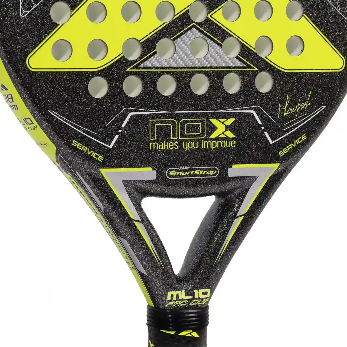 NOX Padel Racket ML10 PRO CUP BLACK EDITION ARENA 2022 7