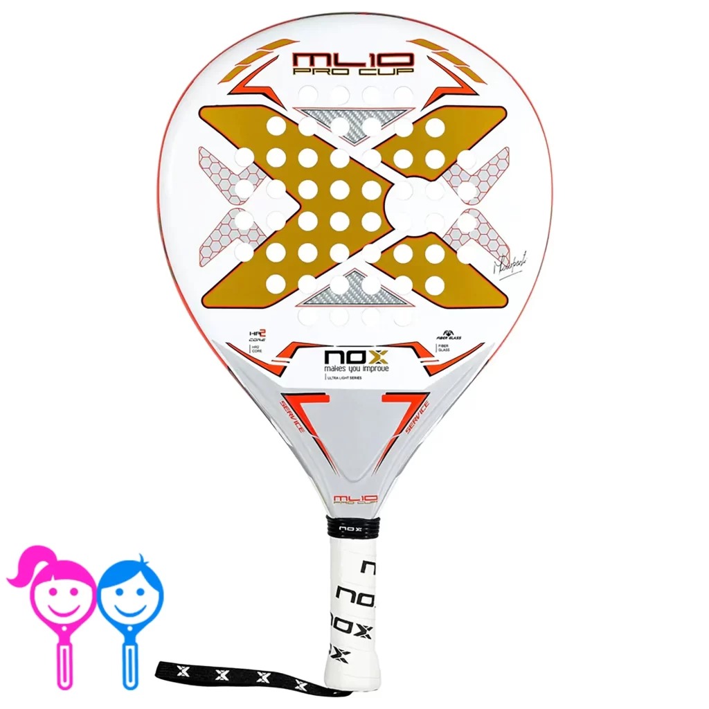 NOX Padel Racket ML10 Pro Cup Ultralight 2023 - RacketShop.ae buy Padel Rackets, padel shoes, padel bag, padel equipment, padel ball, padel clothes, Best Price, Express delivery. Racket shop Padel Store in Dubai