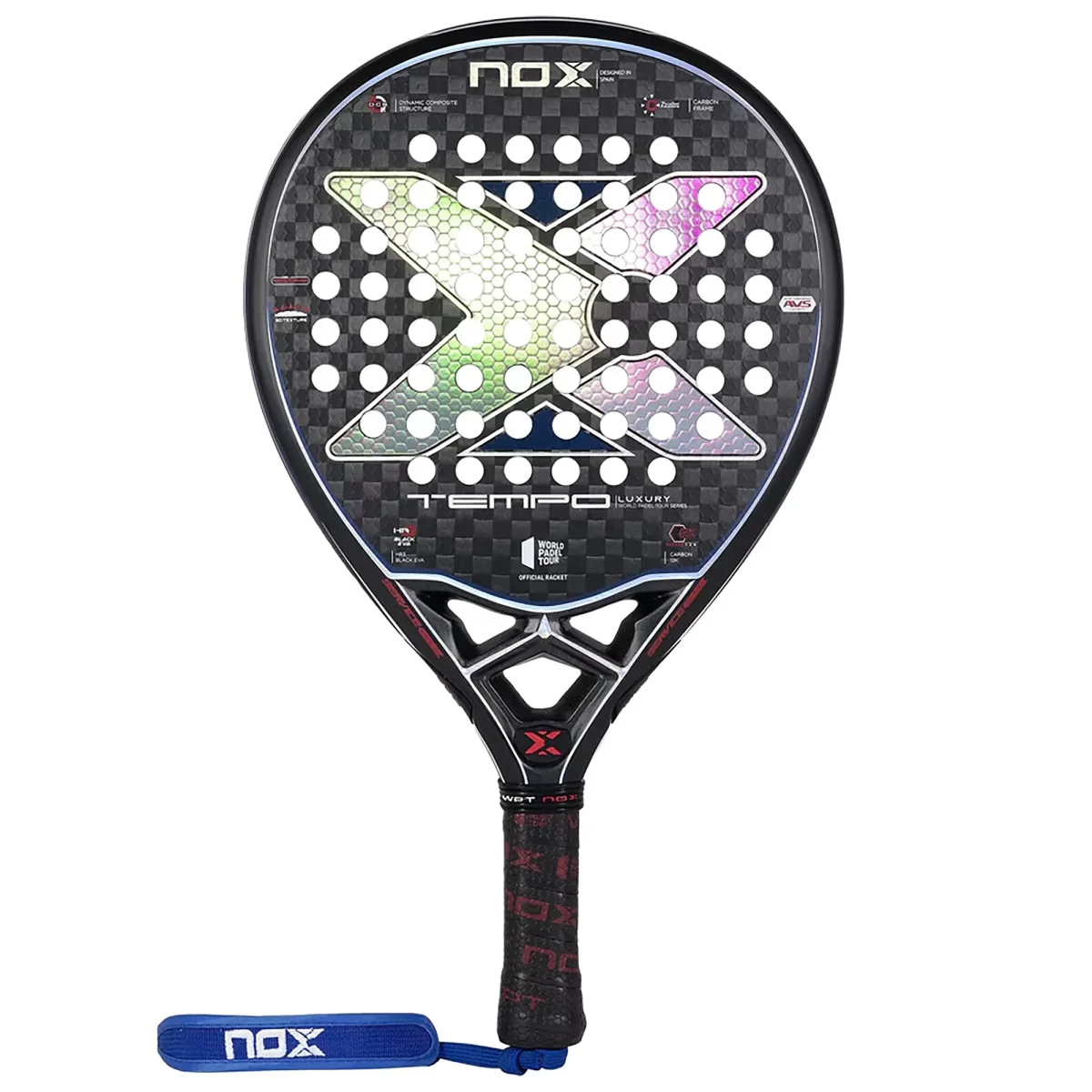 NOX Padel Racket Tempo WPT Luxury 2023 World Padel Tour Official Racket