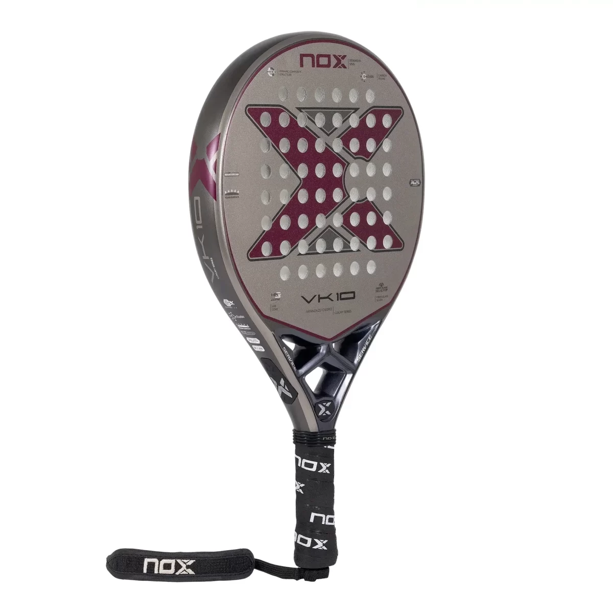 NOX Padel Racket VK10 Luxury The Racket Of Aranzazu Osoro 2