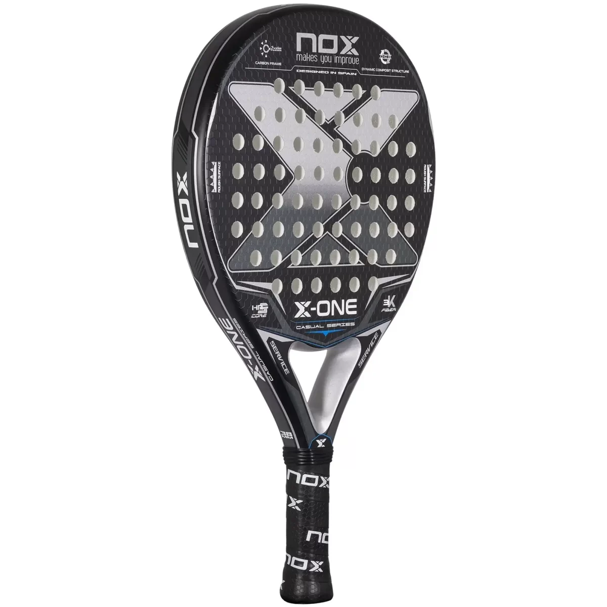 NOX Padel Racket X ONE EVO BLACK 2