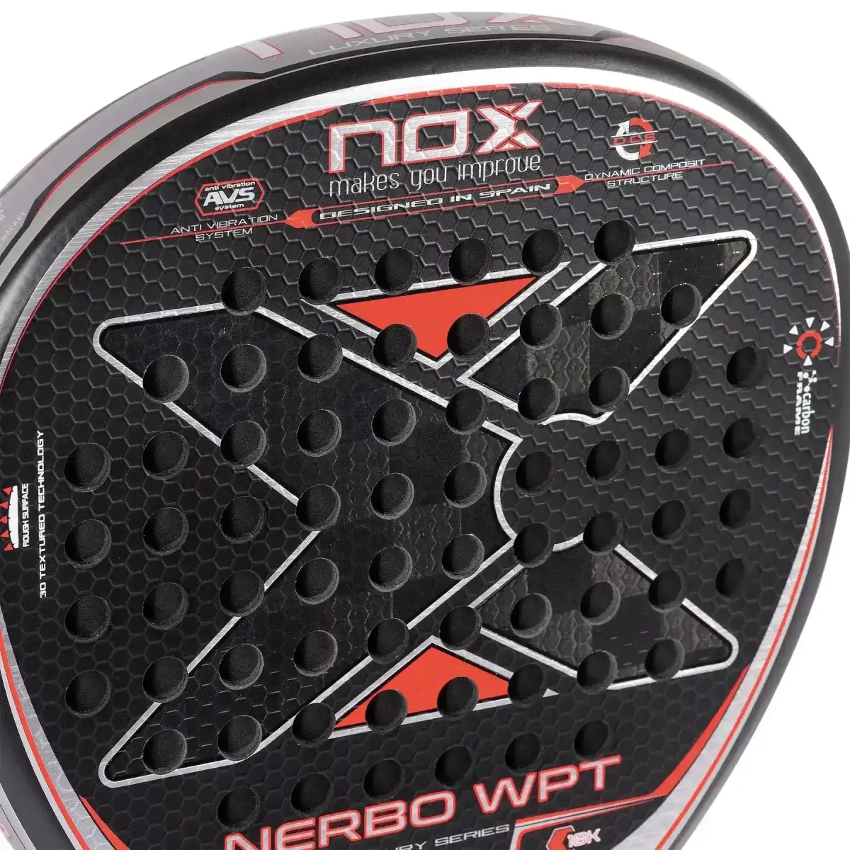 NOX Padel racket NERBO WPT Luxury Series 4