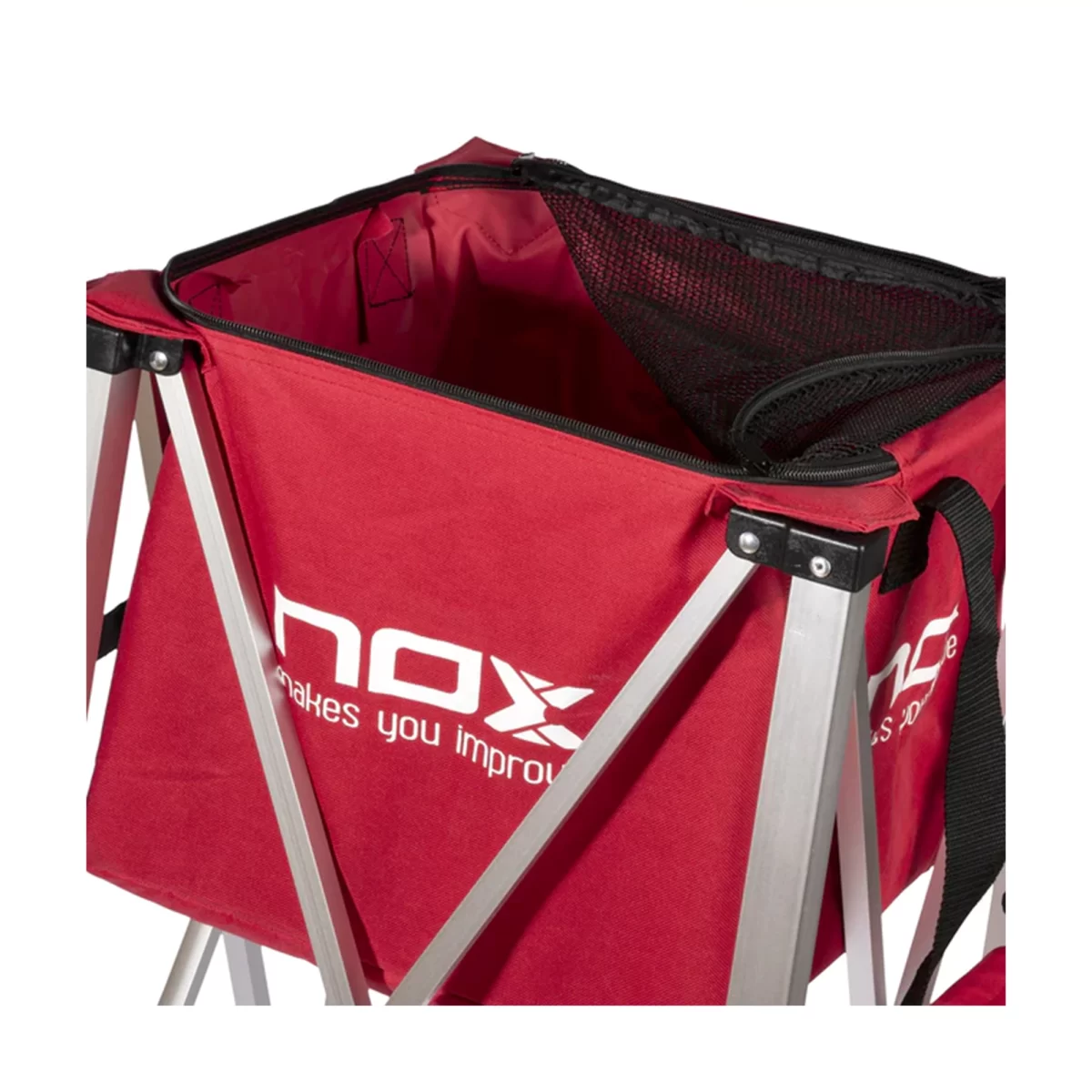 NOX FOLDABLE BASKET WITH WHEELS FOR BALLS