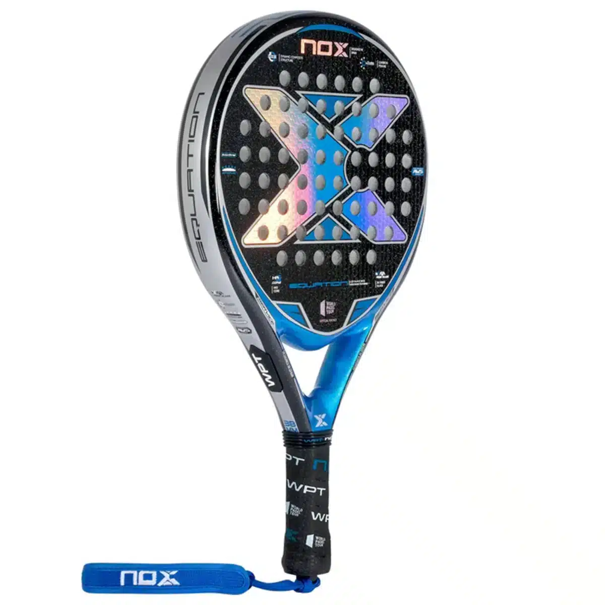 NOX Padel Racket Equation WPT Edition 2023 2 - RacketShop.ae buy Padel Rackets, padel shoes, padel bag, padel equipment, padel ball, padel clothes, Best Price, Express delivery. Racket shop Padel Store in Dubai