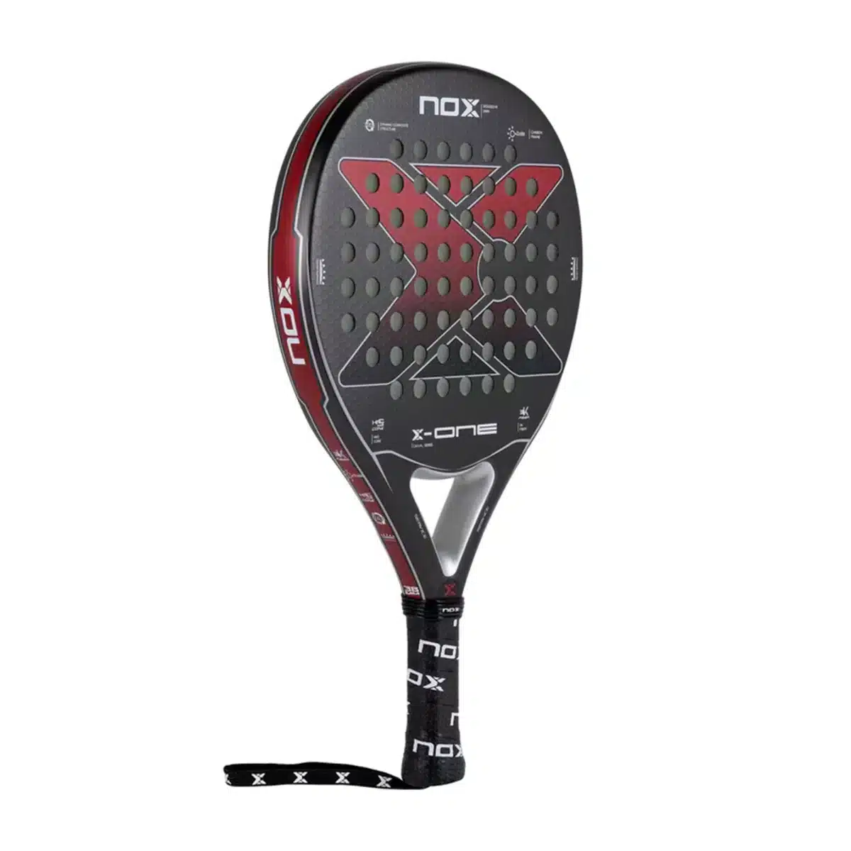 NOX Padel Racket X-ONE Red 2023 4 - RacketShop.ae buy Padel Rackets, padel shoes, padel bag, padel equipment, padel ball, padel clothes, Best Price, Express delivery. Racket shop Padel Store in Dubai