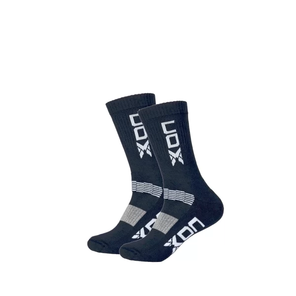 NOX Socks-Crew-Performance-Blue-White