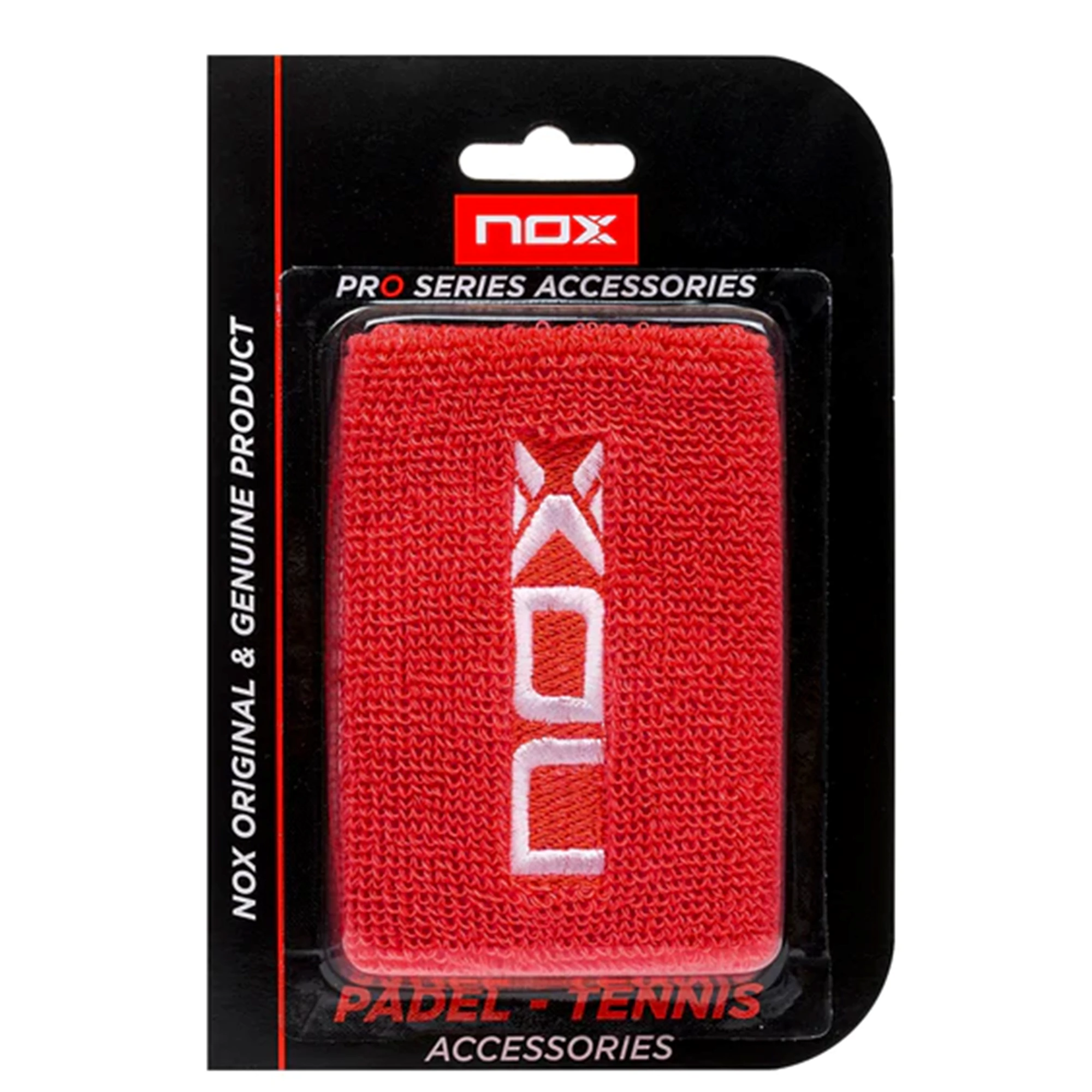NOX Wristband 4″ Red 2 Pieces