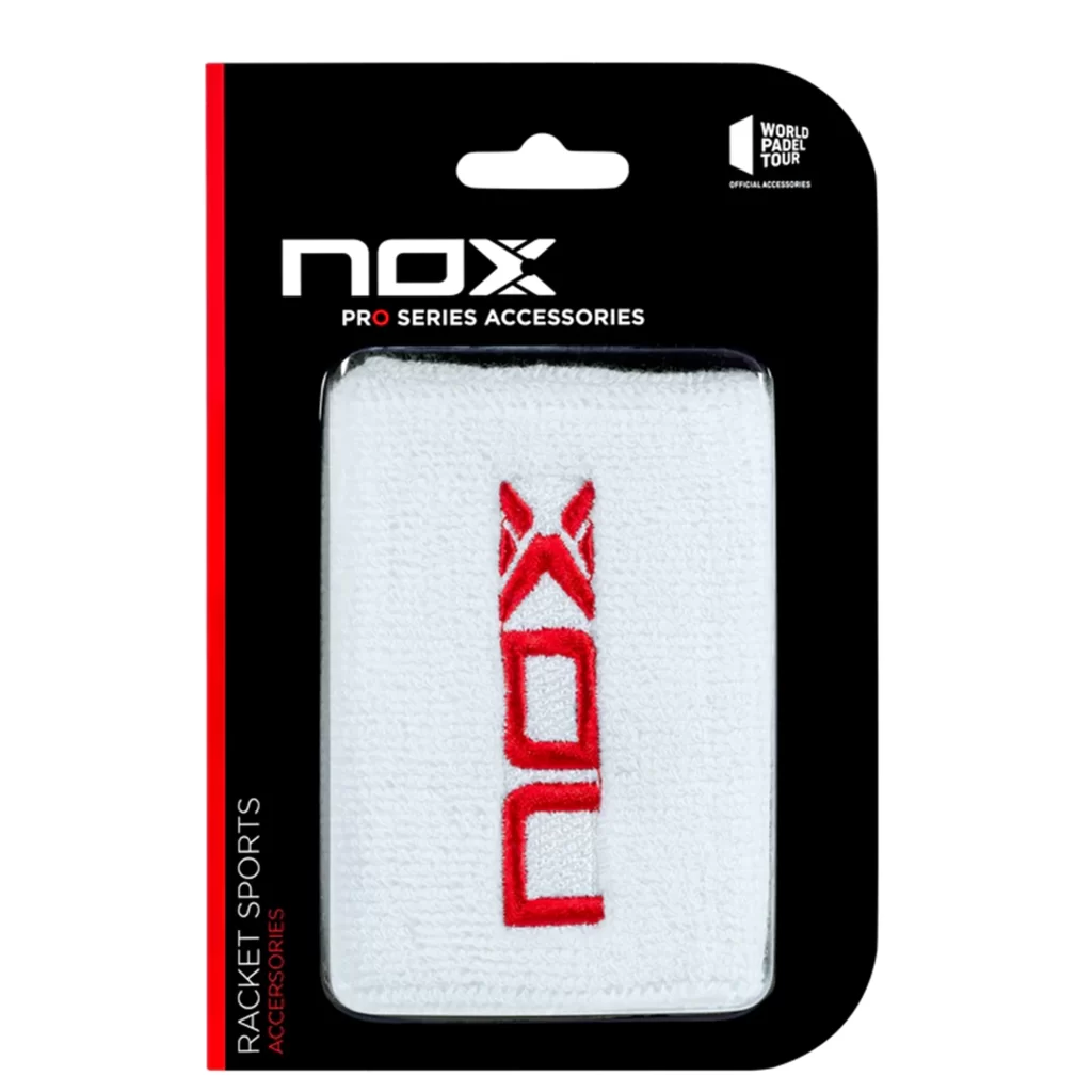 NOX Wristband 4 White - RacketShop.ae buy Padel Rackets, padel shoes, padel bag, padel equipment, padel ball, padel clothes, Best Price, Express delivery. Racket shop Padel Store in Dubai