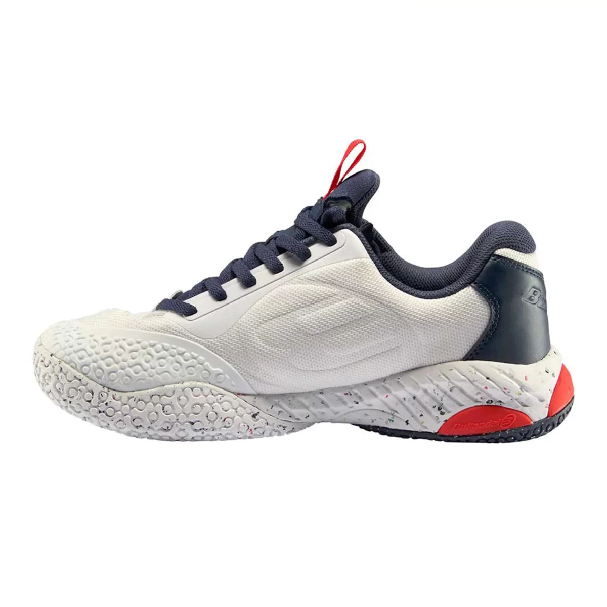 BULLPADEL Shoes Comfort Pro 23V White 2 - RacketShop.ae buy Padel Rackets, padel shoes, padel bag, padel equipment, padel ball, padel clothes, Best Price, Express delivery. Racket shop Padel Store in Dubai