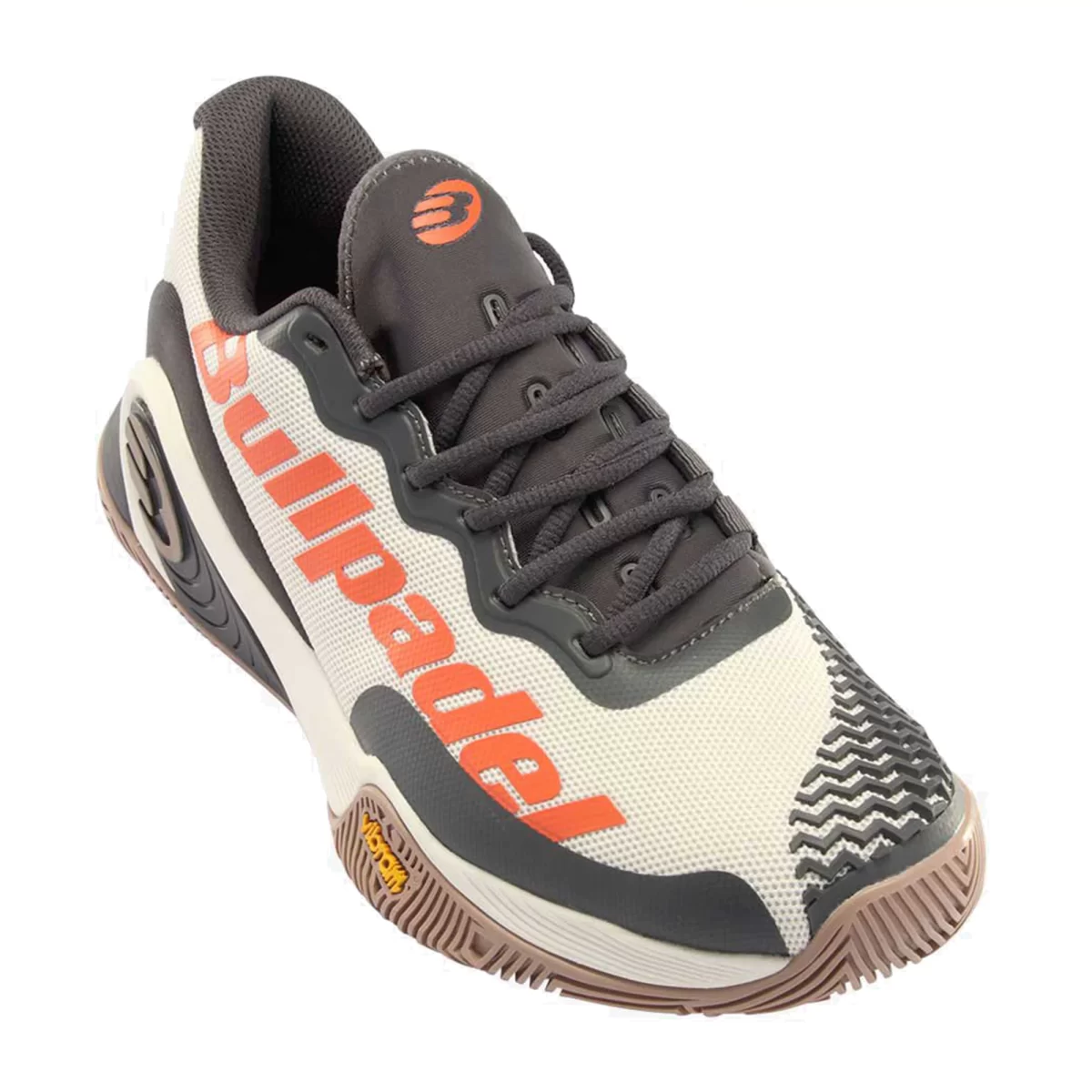 BULLPADEL Shoes Hack Vibram 23V White 3 - RacketShop.ae buy Padel Rackets, padel shoes, padel bag, padel equipment, padel ball, padel clothes, Best Price, Express delivery. Racket shop Padel Store in Dubai