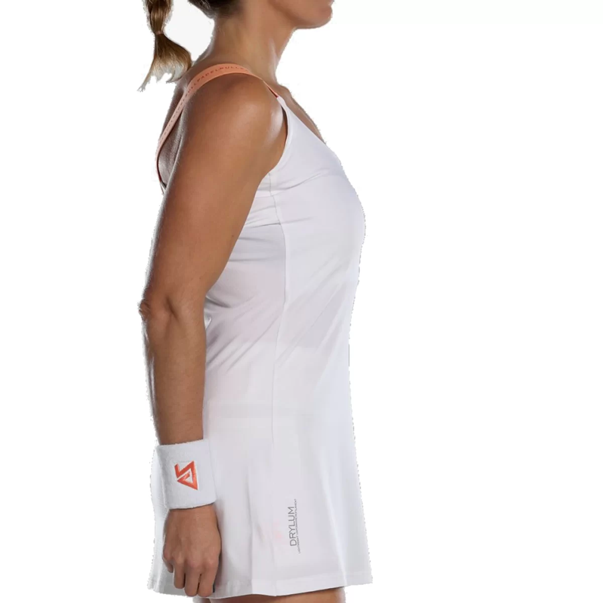 BULLPADEL Tshirt Adama White 4 Racket Shop Dubai | Shop Padel Rackets & Equipment