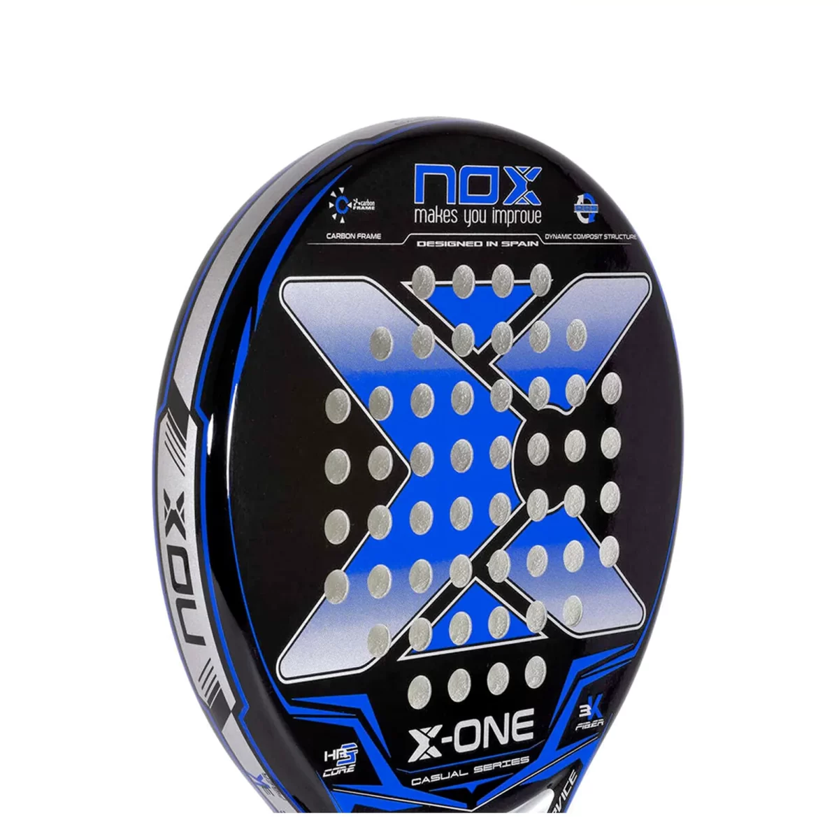 NOX Padel Racket X-ONE Blue EX 2023