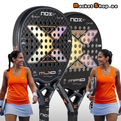 NOX_2023_MJ10_and_MP10_Padel_Rackets_Review - RacketShop.ae buy Padel Rackets, padel shoes, padel bag, padel equipment, padel ball, padel clothes, Best Price, Express delivery. Racket shop Padel Store in Dubai