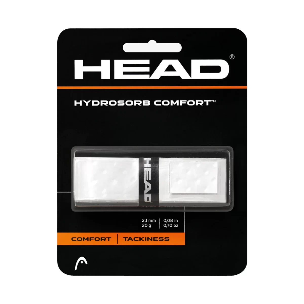 HEAD Padel Overgrip Hydrosorb Comfort White Racket Shop Dubai | Shop Padel Rackets & Equipment