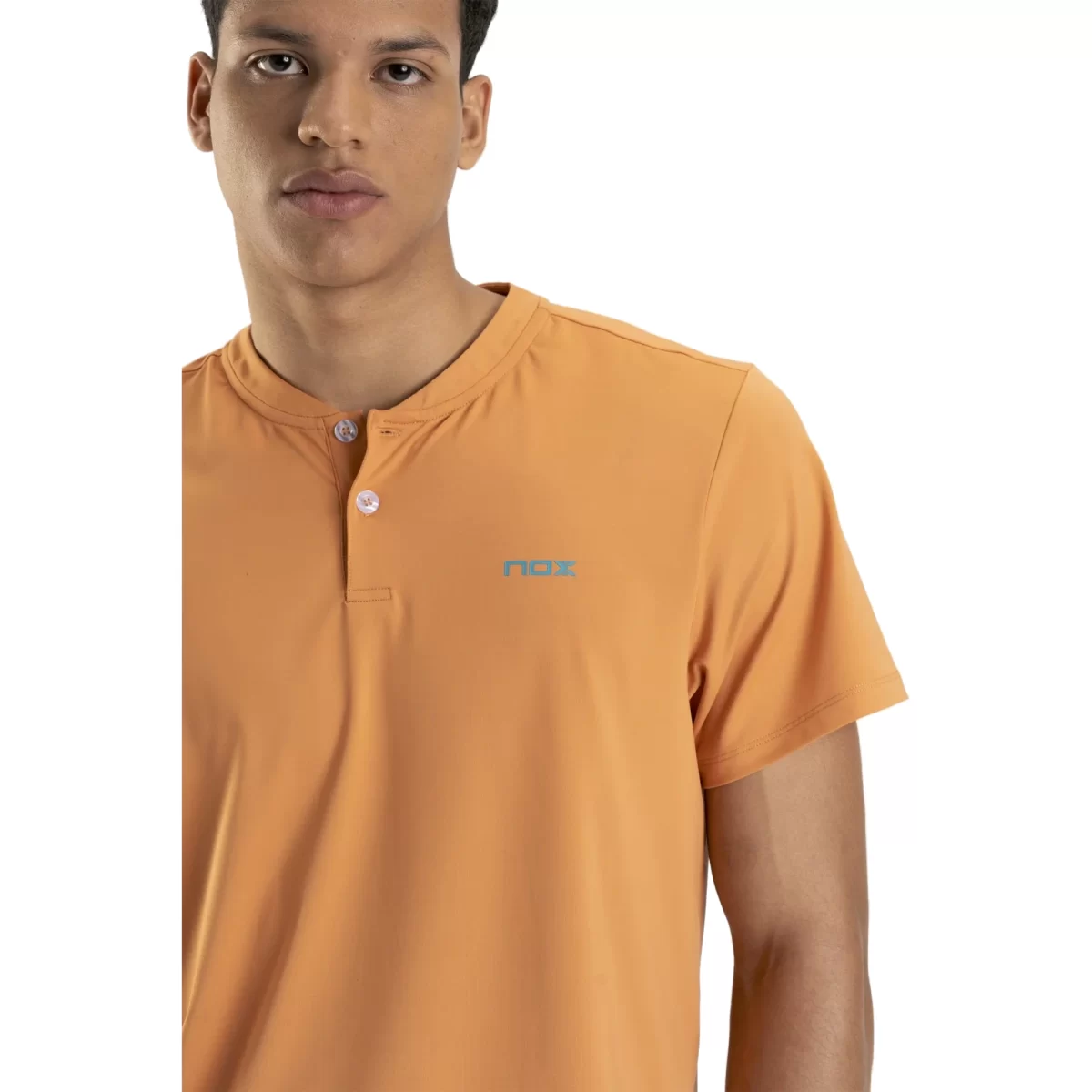 NOX Polo Shirt Pro Tangerine Orange 3 - RacketShop.ae buy Padel Rackets, padel shoes, padel bag, padel equipment, padel ball, padel clothes, Best Price, Express delivery. Racket shop Padel Store in Dubai