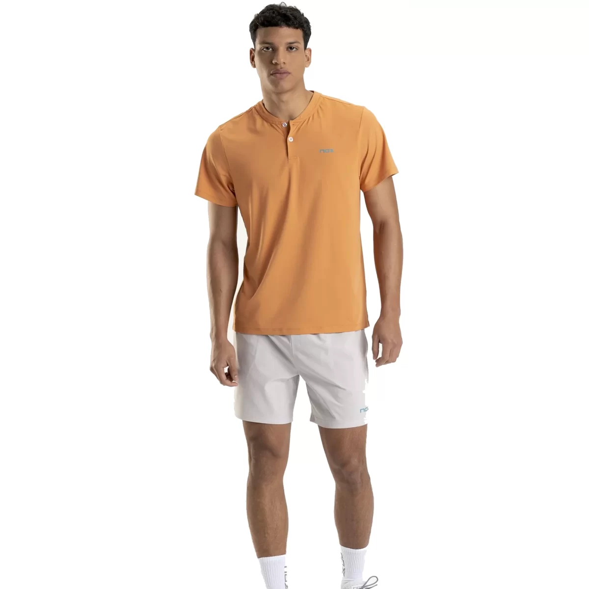 NOX Polo Shirt Pro Tangerine Orange 4 - RacketShop.ae buy Padel Rackets, padel shoes, padel bag, padel equipment, padel ball, padel clothes, Best Price, Express delivery. Racket shop Padel Store in Dubai