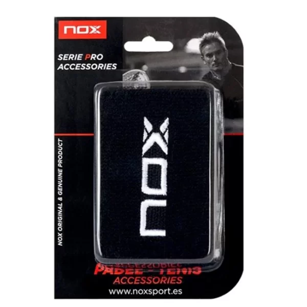 NOX Wristband 4″Black 2 Pieces