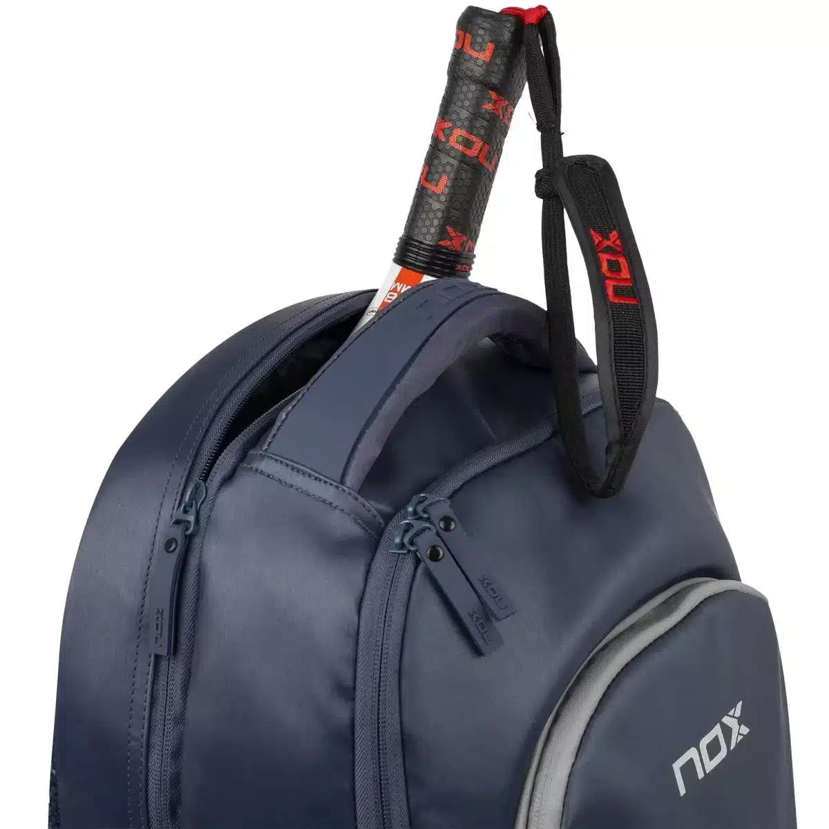 NOX Padel Backpack Pro Series Blue 7 - RacketShop.ae buy Padel Rackets, padel shoes, padel bag, padel equipment, padel ball, padel clothes, Best Price, Express delivery. Racket shop Padel Store in Dubai