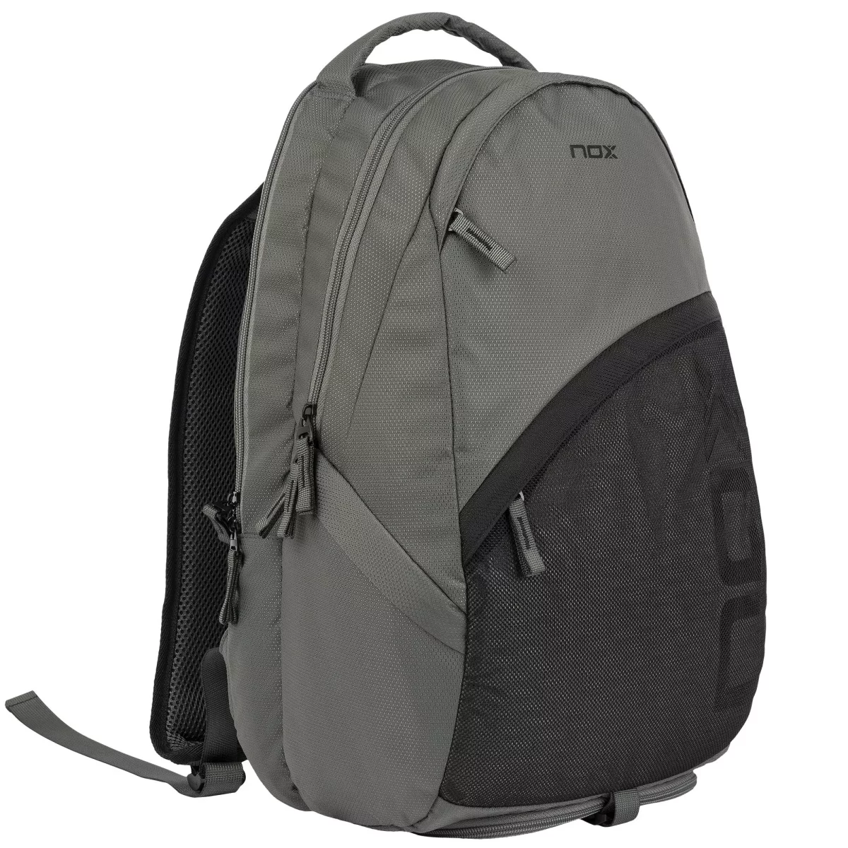 NOX Padel Backpack Street Grey 4 - RacketShop.ae buy Padel Rackets, padel shoes, padel bag, padel equipment, padel ball, padel clothes, Best Price, Express delivery. Racket shop Padel Store in Dubai