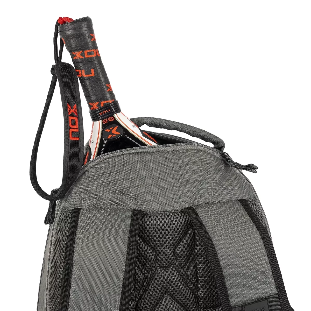 NOX Padel Backpack Street Grey 6 - RacketShop.ae buy Padel Rackets, padel shoes, padel bag, padel equipment, padel ball, padel clothes, Best Price, Express delivery. Racket shop Padel Store in Dubai