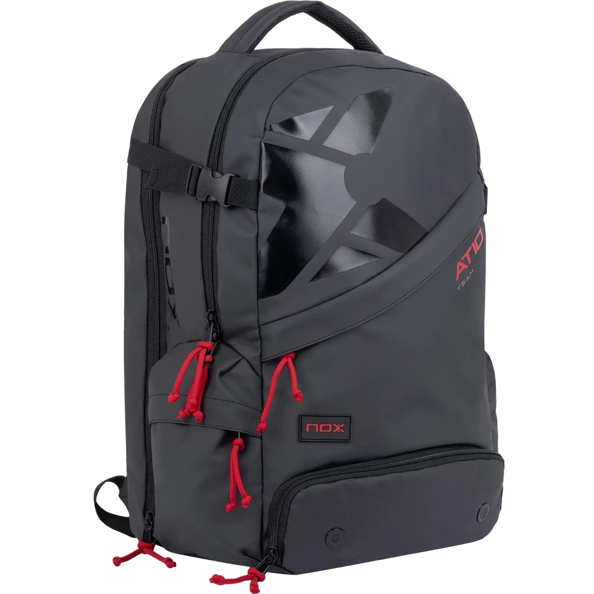 NOX Padel Backpack AT10 Team Black 2 - RacketShop.ae buy Padel Rackets, padel shoes, padel bag, padel equipment, padel ball, padel clothes, Best Price, Express delivery. Racket shop Padel Store in Dubai