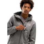 NOX Padel Jacket Pro Soft Shell Heather Grey 3 - RacketShop.ae buy Padel Rackets, padel shoes, padel bag, padel equipment, padel ball, padel clothes, Best Price, Express delivery. Racket shop Padel Store in Dubai