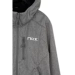 NOX Padel Jacket Pro Soft Shell Heather Grey 7 - RacketShop.ae buy Padel Rackets, padel shoes, padel bag, padel equipment, padel ball, padel clothes, Best Price, Express delivery. Racket shop Padel Store in Dubai