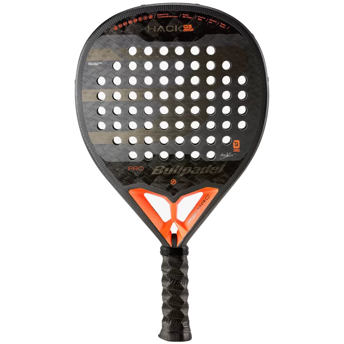 BULLPADEL Racket Hack 03 Hybrid 2024 1 - RacketShop.ae buy Padel Rackets, padel shoes, padel bag, padel equipment, padel ball, padel clothes, Best Price, Express delivery. Racket shop Padel Store in Dubai