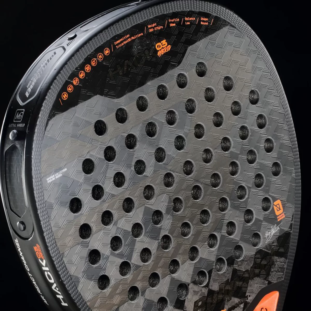 BULLPADEL Racket Hack 03 Hybrid 2024 6 - RacketShop.ae buy Padel Rackets, padel shoes, padel bag, padel equipment, padel ball, padel clothes, Best Price, Express delivery. Racket shop Padel Store in Dubai