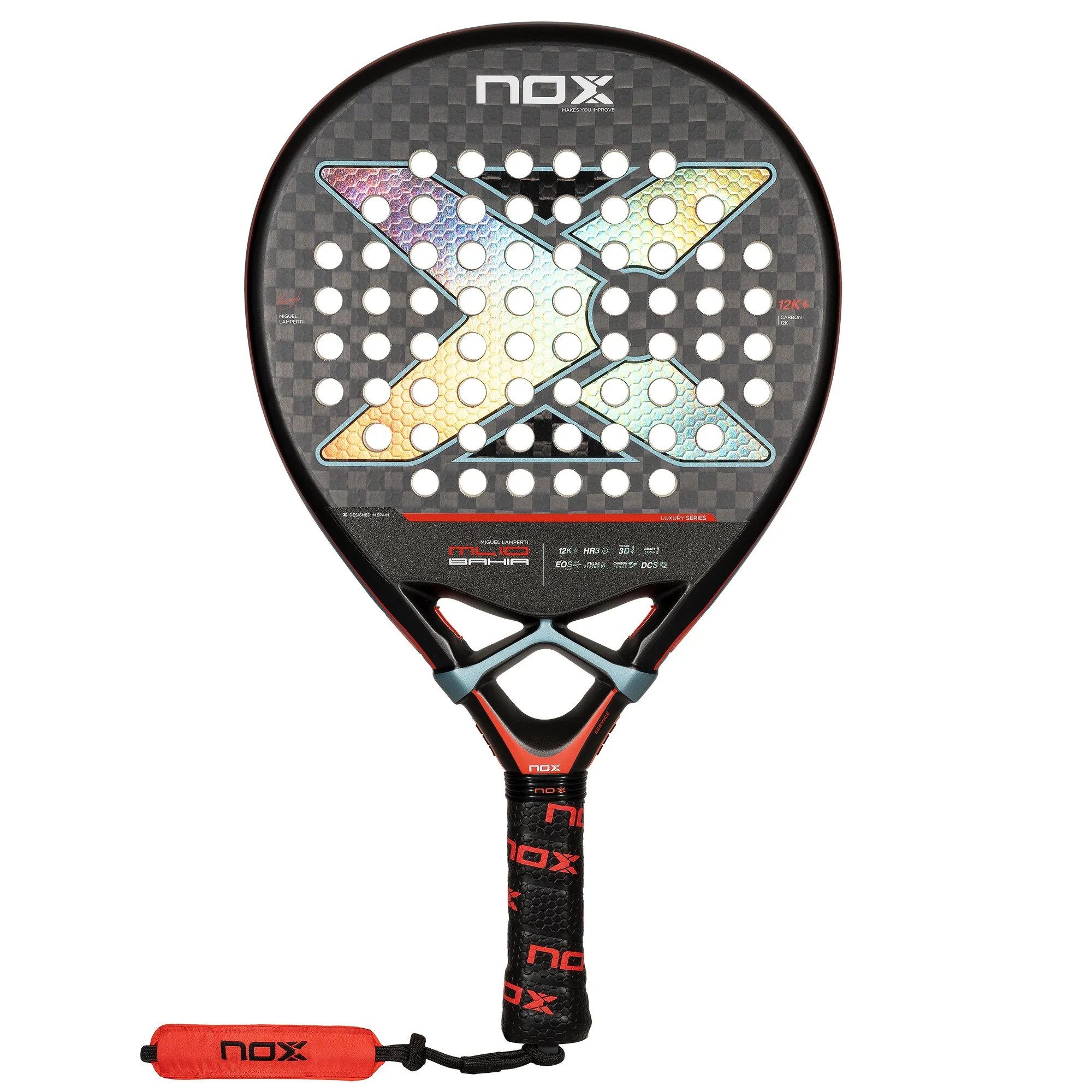 NOX Padel Racket ML10 Bahia 12K Luxury 2024 (By Miguel Lamperti)