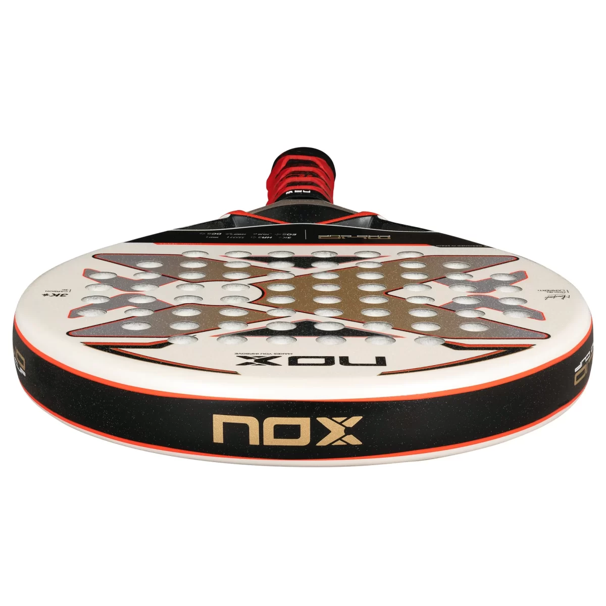NOX Padel Racket ML10 Pro Cup Luxury 2024 (The Racket Of Miguel Lamperti)