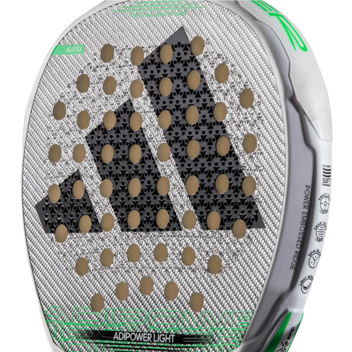 ADIDAS Padel Racket Adipower Light 33 2024 4 - RacketShop.ae buy Padel Rackets, padel shoes, padel bag, padel equipment, padel ball, padel clothes, Best Price, Express delivery. Racket shop Padel Store in Dubai